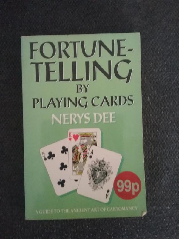 Preview of the first image of BOOK - Fortune Telling by Playing Cards - Nerys Dee.