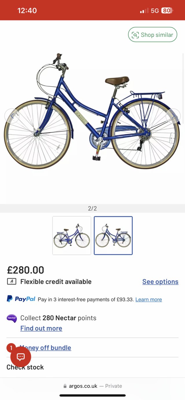 Cross Countess 700c Wheel Size Women's Hybrid Bike
- £150 ono
