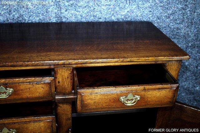 Image 69 of TITCHMARSH AND GOODWIN OAK DRESSER BASE SIDEBOARD HALL TABLE