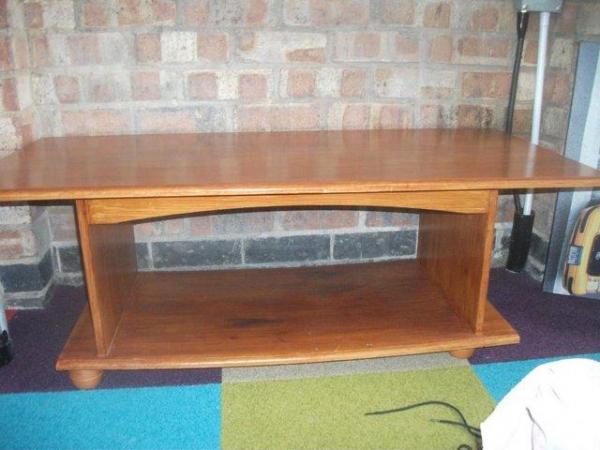 Image 2 of WOODEN COFFEE TABLE