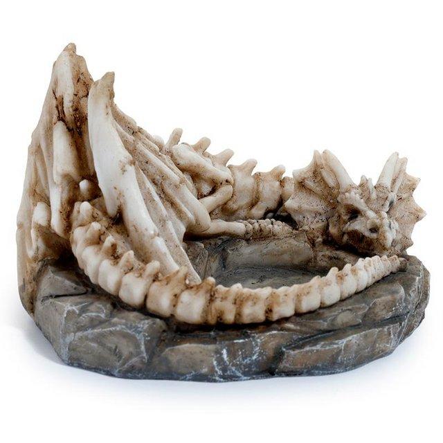 Preview of the first image of Shadows of Darkness Sleeping Bones Dragon Skeleton Tea Light.