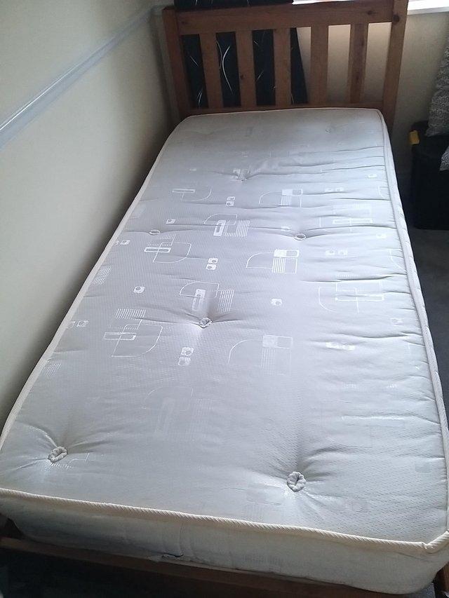 Preview of the first image of Single ortho mattress in good condition.