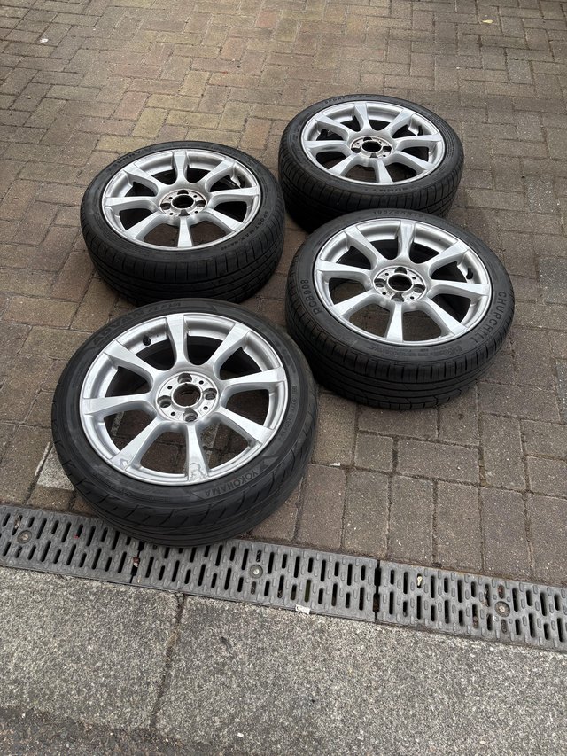 Fiat Abarth 500 wheels and tyres — Cars & Vehicles in Grays