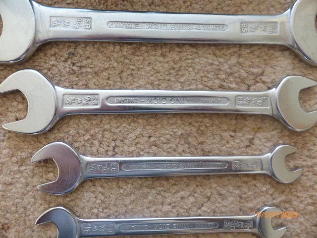 Tool bundle, drill bits, Whitworth spanners, setup squares — photo 3 of 3