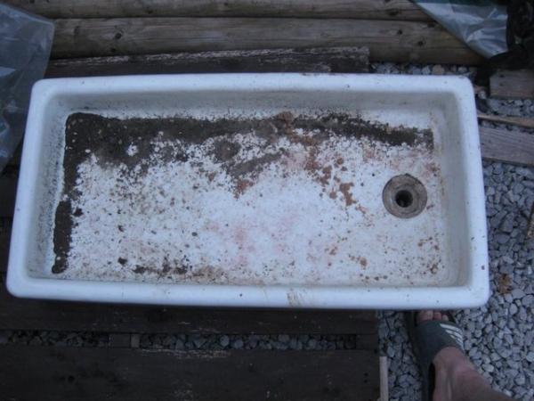 Image 1 of RECLAIMED STONE BUTLER SINK