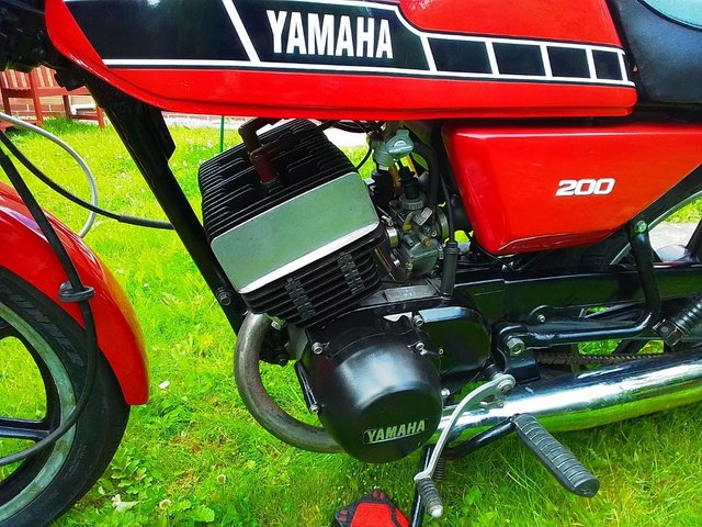 Preview of the first image of 1980 Yamaha RD200DX - Classic 2-stroke..