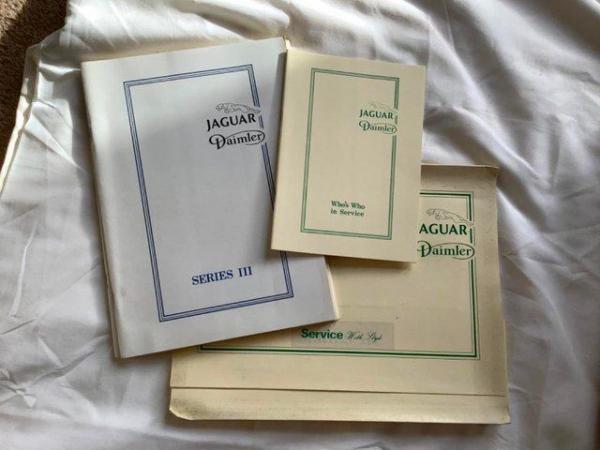 Image 2 of Old Manuals for Jaguar /Daimler.