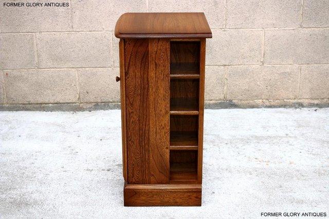 Image 73 of AN ERCOL GOLDEN DAWN CD CABINET CUPBOARD LAMP TABLE STAND