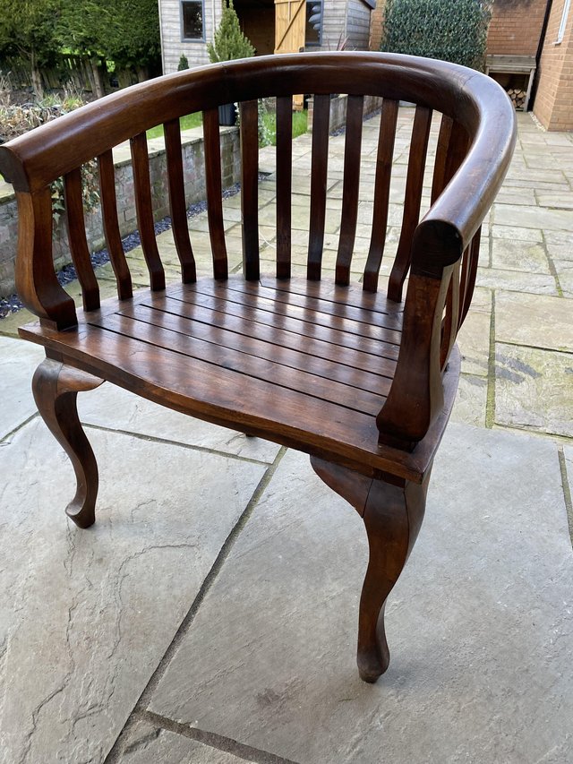 Preview of the first image of Cabins Chair oak/ mahogany.