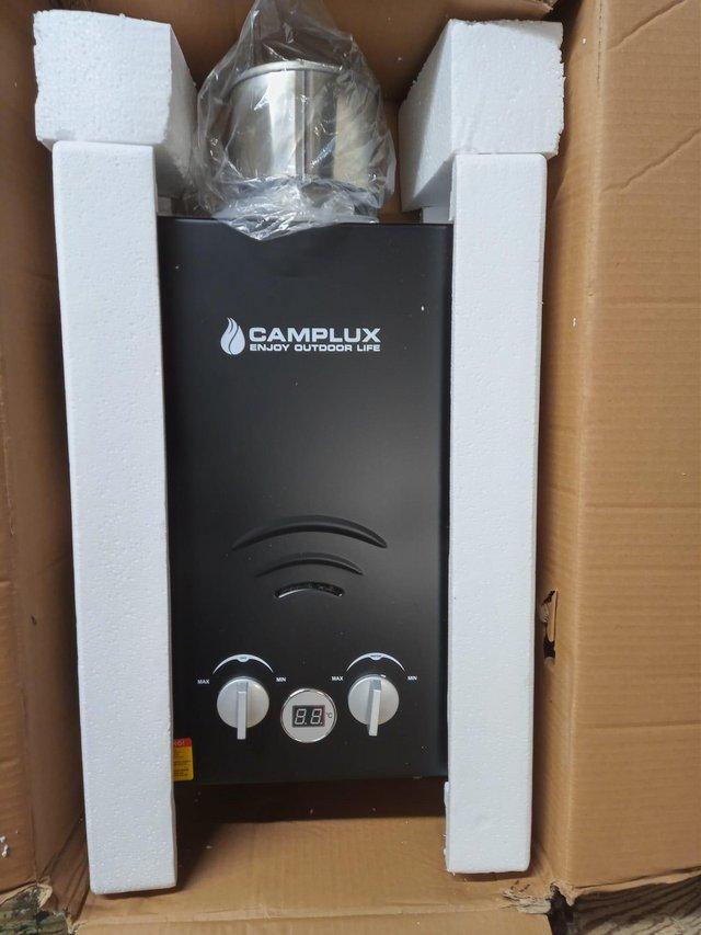 Preview of the first image of Camping gas Portable Shower , brand new.