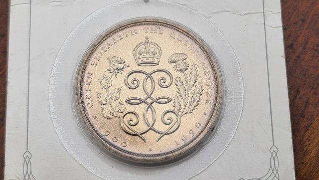 Image 5 of Royal Mint H.M Queen Elizabeth The Queen Mother's 90th