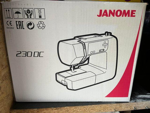 Preview of the first image of “New” JANOME 230DC Computerised Sewing Machine.