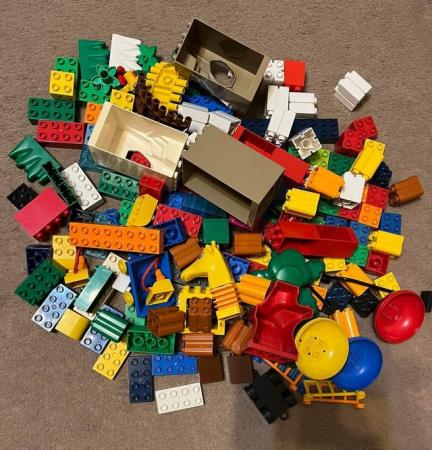Image 2 of Duplo Lego  construction. bricks