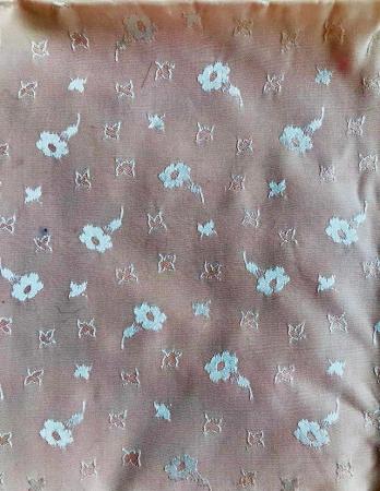 Image 1 of Vintage corsetry/underwear satin/cotton fabric