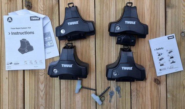 Preview of the first image of Used Thule Rapid System 754 Feet for sale.