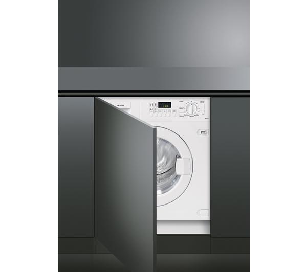 Preview of the first image of SMEG INTEGRATED 7KG WHITE WASHER 1200RPM-15 PROGRAMMES-FAB.