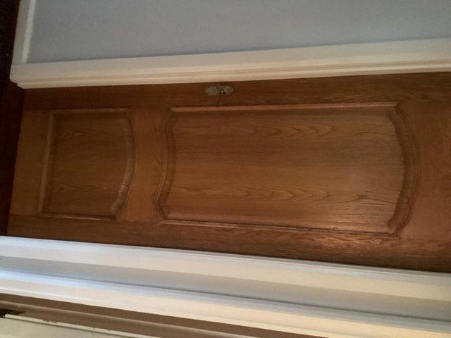 Preview of the first image of FREE Solid Canadian Oak Interior Door, Excellent condition.