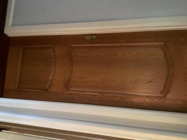 Image 1 of Solid Canadian Oak Interior Door, Excellent condition