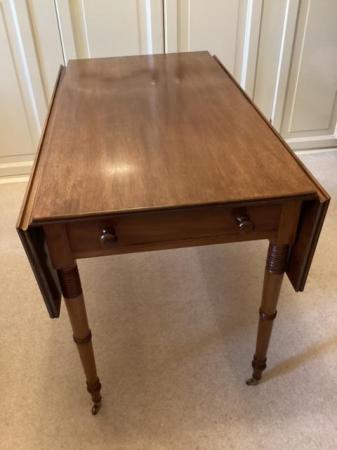 Image 3 of Solid Mahogany Drop Leaf table