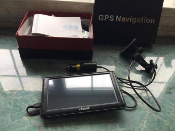 Image 3 of GPS navigation plug into car , perfect working order .