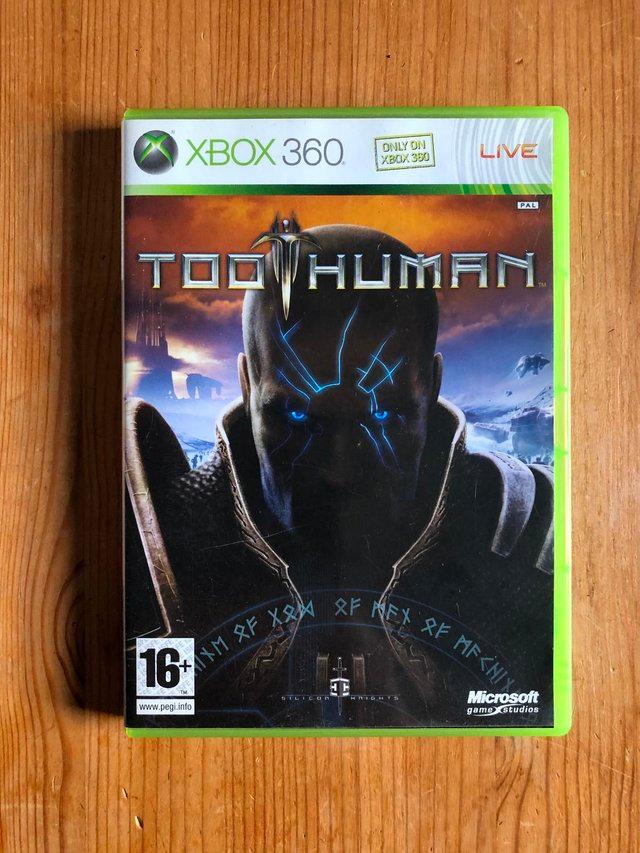 Preview of the first image of X BOX 360 LIVE 'TOO HUMAN' GAME.