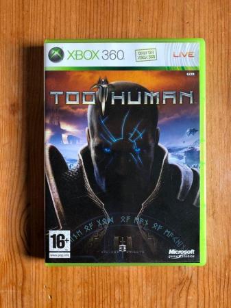 Image 1 of X BOX 360 LIVE 'TOO HUMAN' GAME
