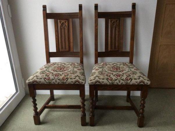 Image 1 of Old Charm Warwick Dining Chairs.
