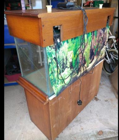 Image 5 of Fish Tank and Cabinet Good Condition