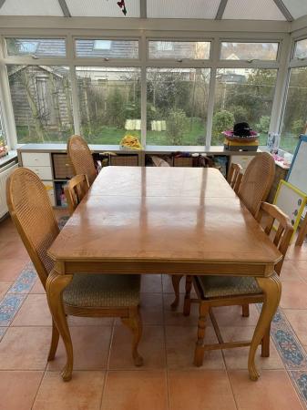 Image 2 of Free dining table and chairs - collection from Canterbury