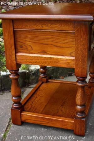 Image 92 of OLD CHARM LIGHT OAK PHONE LAMP TABLE BEDSIDE CABINET STAND