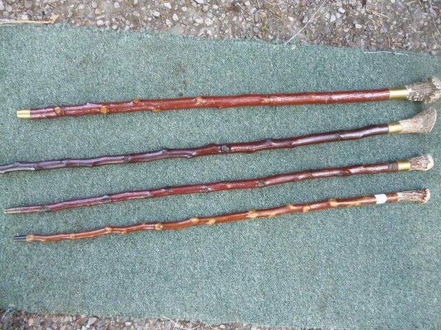 Preview of the first image of Show canes Handmade in various woods.
