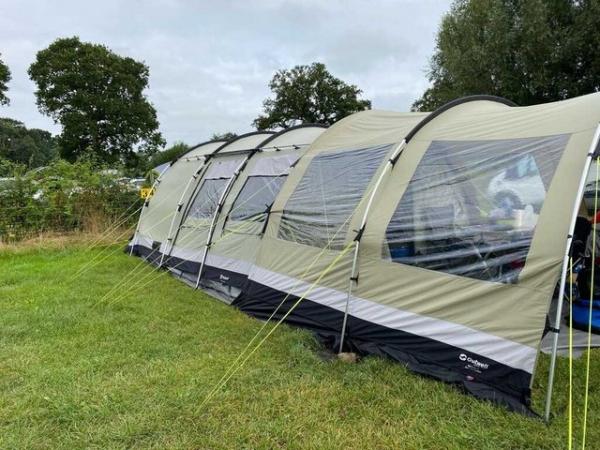 Image 1 of Outwell tent with two bedroom areas