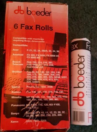 Image 3 of Thermal Paper - NEW 12 Rolls - 2 boxes of 6 rolls £5 for all