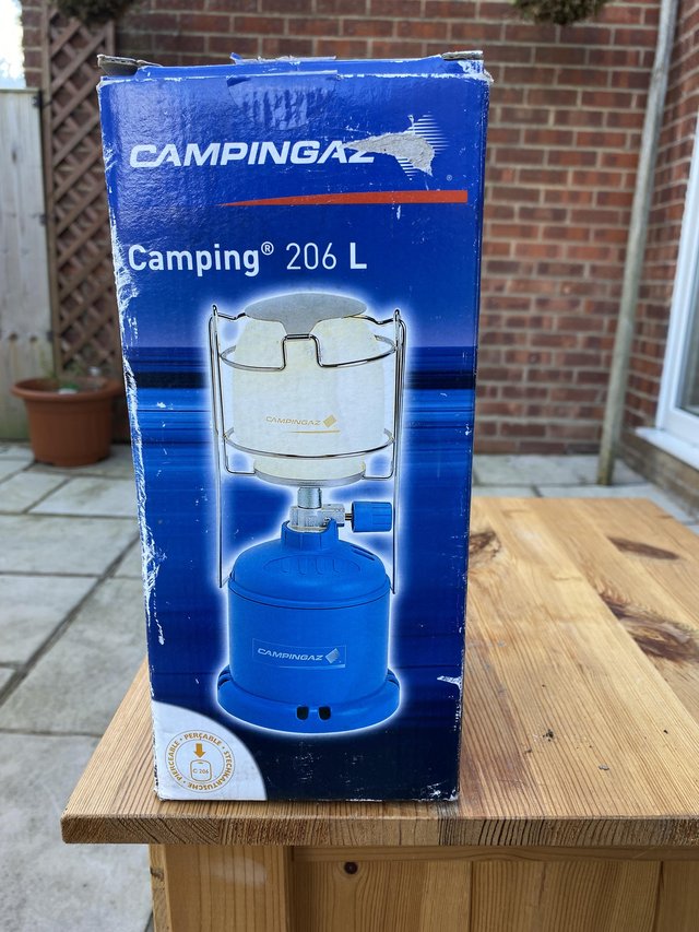 Preview of the first image of Campingaz 206L butain gas lantern.