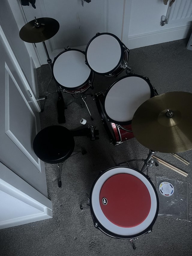 Preview of the first image of Junior 5-Piece Drum Kit, Fame..