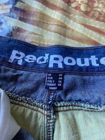 Image 3 of RED ROUTE MOTORCYCLE JEANS SIZE 40