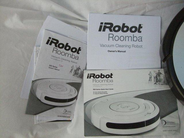 Preview of the first image of cleaner robotic robot roomba model 560 - a robotic cleaner.