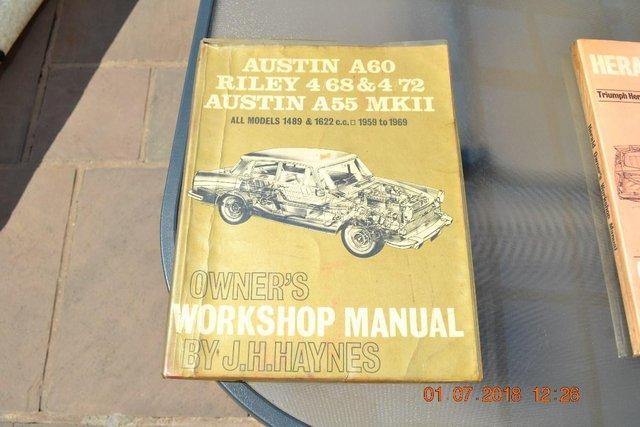 Image 2 of Classic car manuals