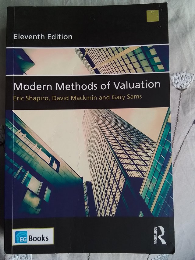 Preview of the first image of Modern Methods of Valuation.