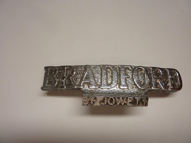 Preview of the first image of Vintage Bradford Car Badge.