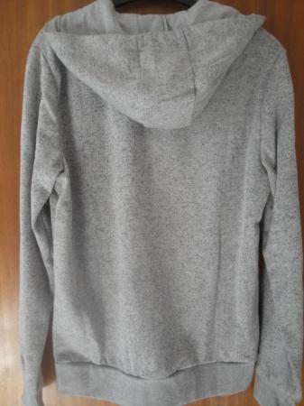 Image 2 of Light Grey with Black Fleck Hoodie (Hoody).  New with tags.