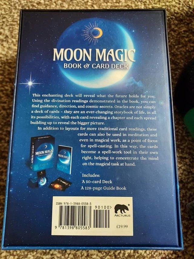 Preview of the first image of Moon Magic Oracle Cards for Sale.