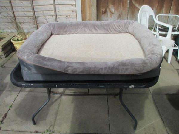 Image 3 of extra large memory foam dogs bed