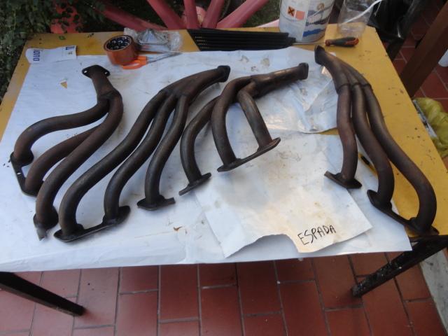 Preview of the first image of Exhaust manifolds Lamborghini Espada.