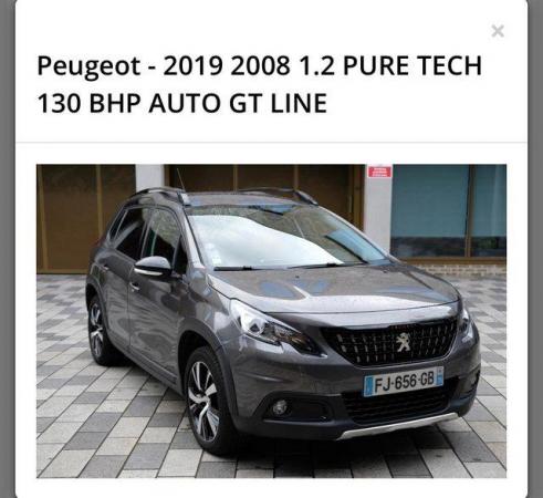 Image 3 of LHD Peugeot 2019 1.2 Pure Tech LEFT HAND DRIVE