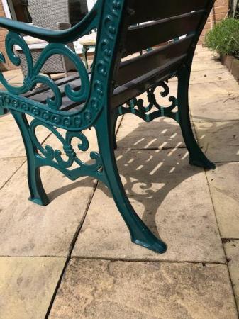 Image 3 of Victorian Cast Iron Garden Chair