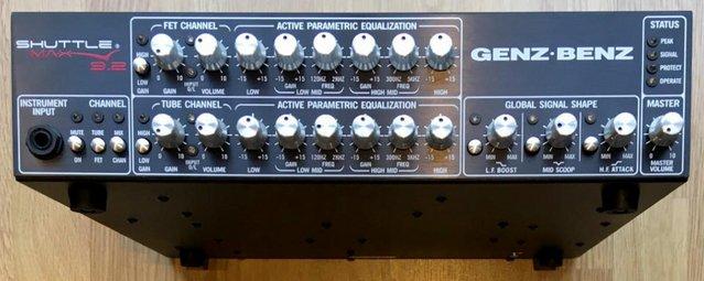 Preview of the first image of Genz Benz ShuttleMax 9.2 Bass Head, bag, rack kit, Excellent.