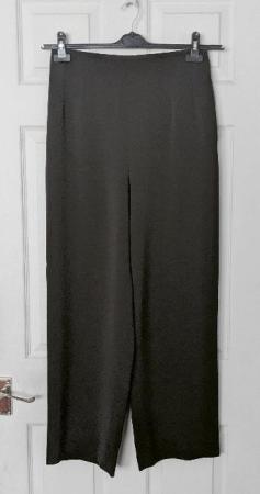 Image 1 of Smart Ladies Dark Brown Trousers By Precis Petite - Size 14