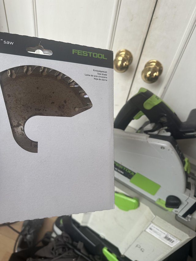 Preview of the first image of Festool 55REBQ plunge saw 240 v.