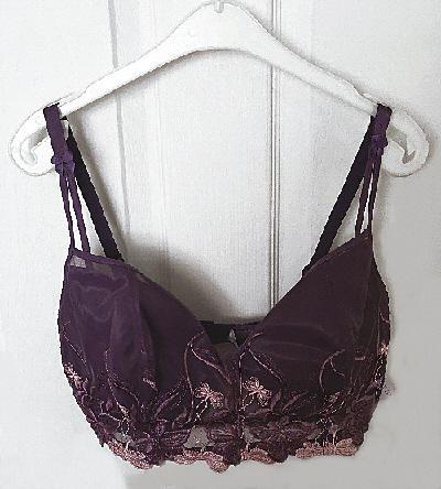 Preview of the first image of Bnwt Genuine Designer Ballet Padded Balcony Bra - Size 36E.